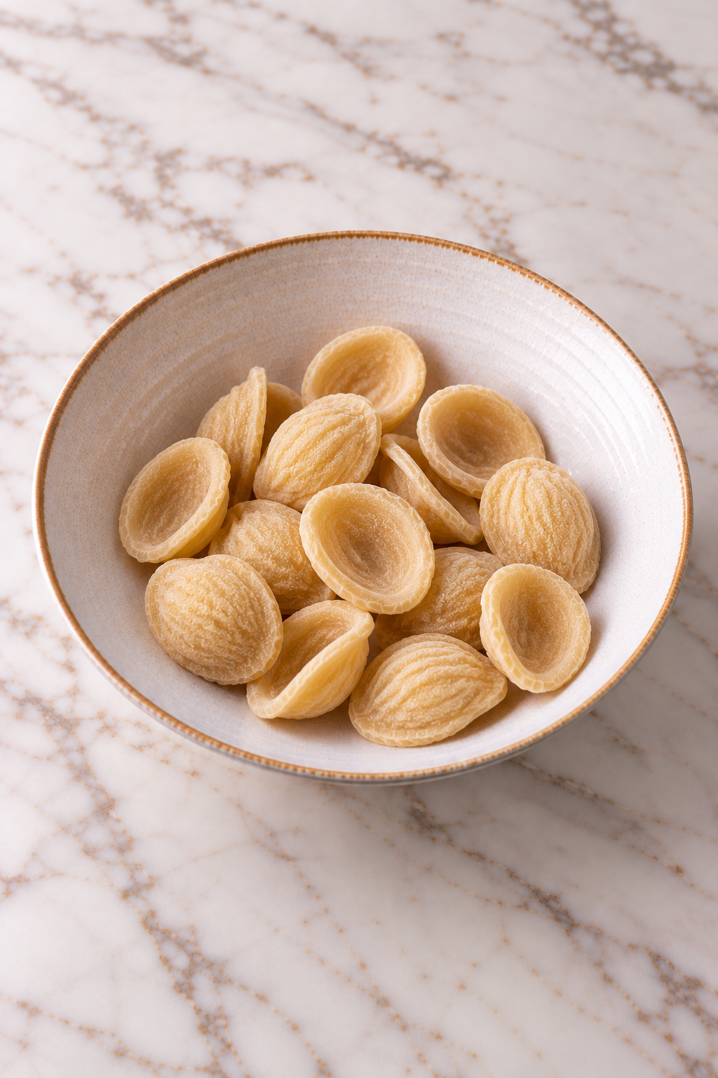 ORECCHIETTE DI SEMOLA DI GRANO DURO BIO – TRAFILATURA RUVIDA