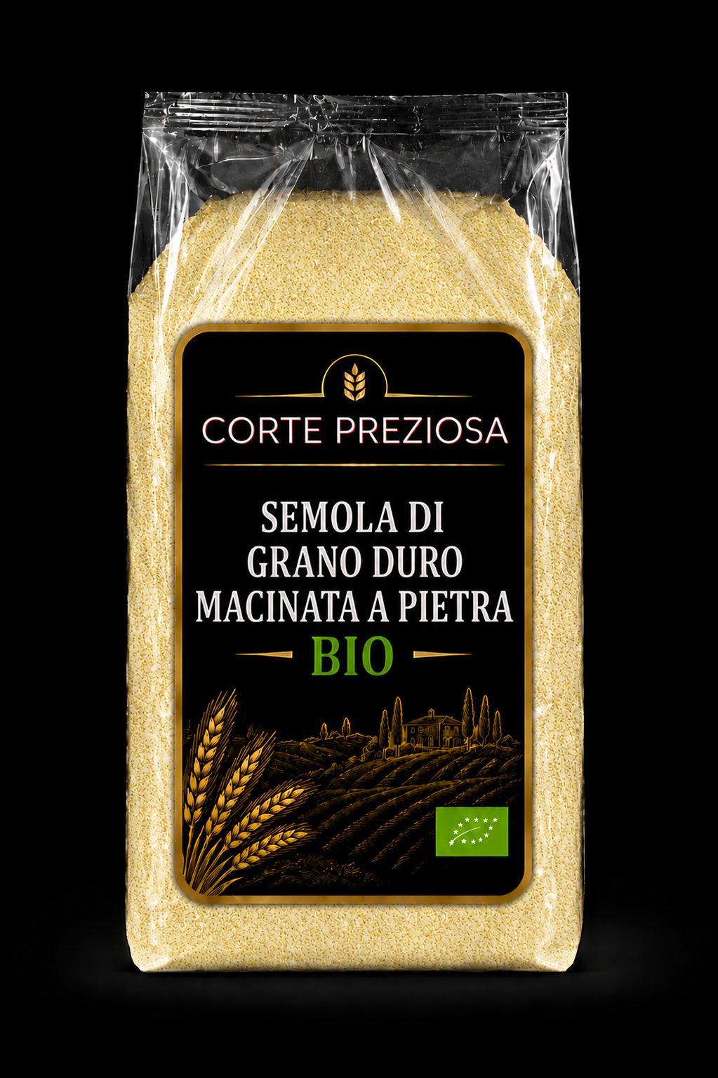 SEMOLA DI GRANO DURO MACINATA A PIETRA BIO
