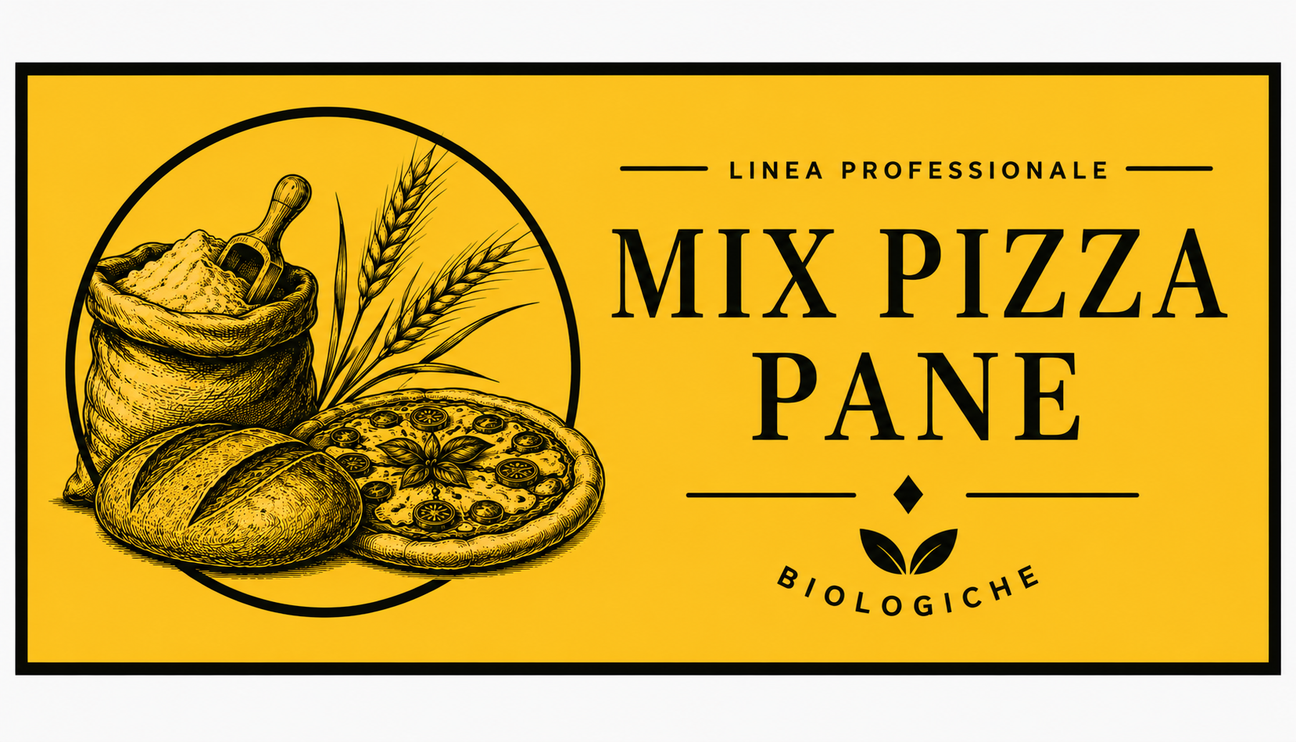 LINEA PROFESSIONALE MIX PIZZA PANE BIO